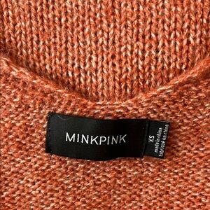 MINKPINK Warm Orange Sweater